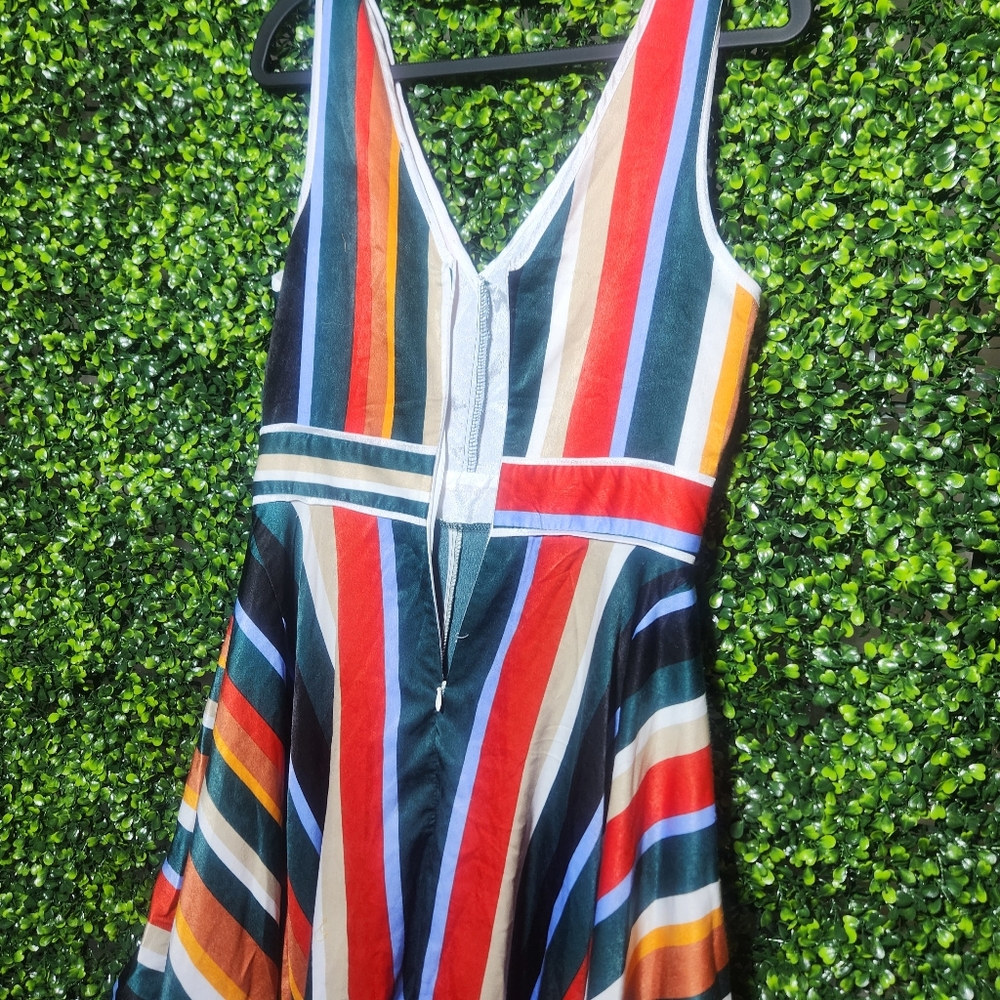 SOLD Multicolor Striped High-Low Dress by Lulus Size Small - Picture 10 of 10